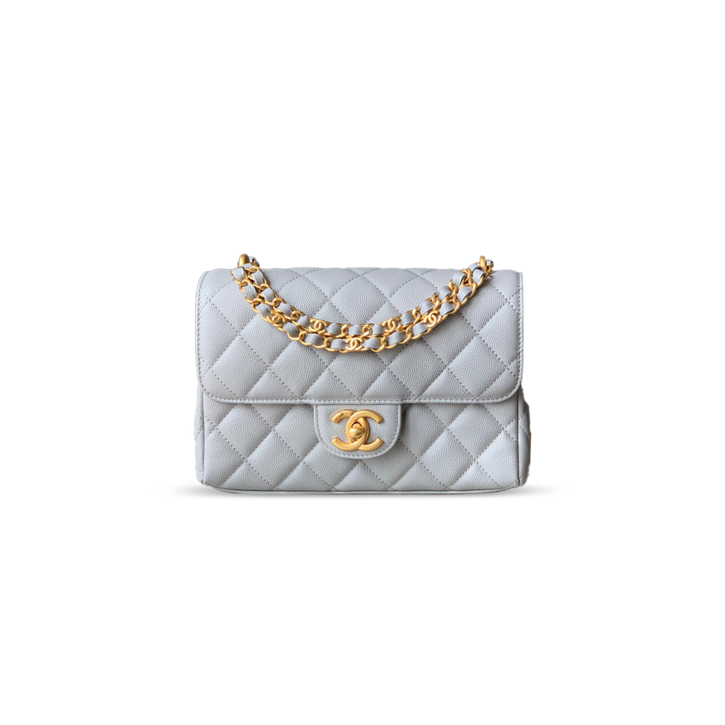 CHANEL CAVIAR WALLET ON CHAIN 321495 (22*14*6.5cm)